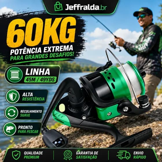 Molinete Pesca Ultra Light Micro Com Linha CoresDireito Esquerdo 03 rolamentos Intercambiável pesca leve