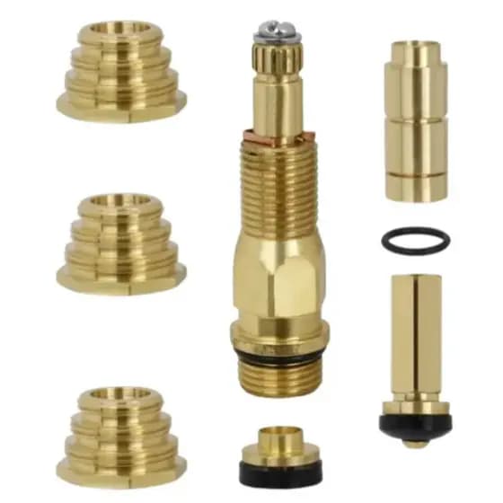 Kit Reparo Salva Registro Delta Metais Fácil 10x1 Amarelo / Brilhante