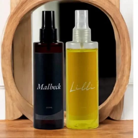 Para o Casal- Body Splash Malbeck Men + Lili Mulher Cheirosa - 200ml (cada)