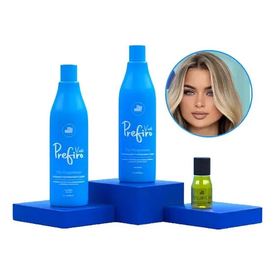 Kit Capilar De 1 Litro Para Pós Progressiva Da Thamany