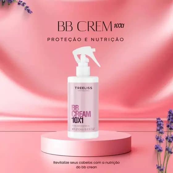 Finalizador Capilar BB Cream Reparador de Pontas Treeliss - 250ml