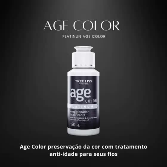 Condicionador Loiros Platinum Age Color com ação matizadora - 120ml