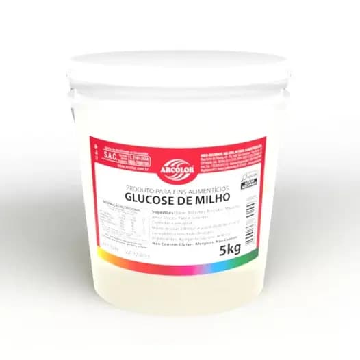 Xarope de Glucose 5kg Balde Arcolor