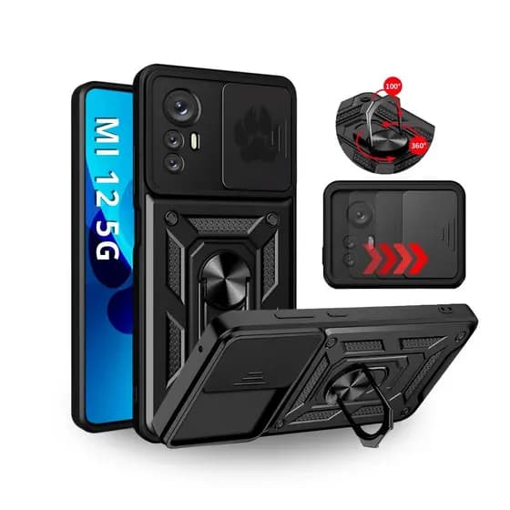 Capa Capinha Armor Anti Choque Ring Luxo P/ Xiaomi Mi 12 5g