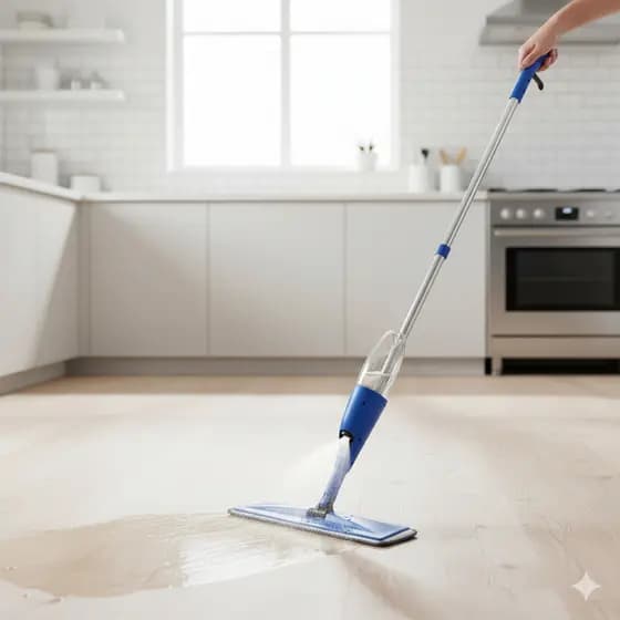 Mop Limpador Spray Com Reservatório Fácil Prático Limpeza Rápida rodo mágico Sortido Esfregão