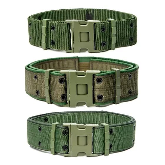 Cinto Militar Tático Verde Operacional Guarnição