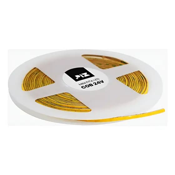 Fita LED COB Mini 5m 24V 7W/m 3000K Luz Quente Pix