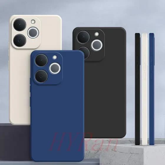 Capa Realme Note 70/70X De silicone Simples De Cor Lisa YT