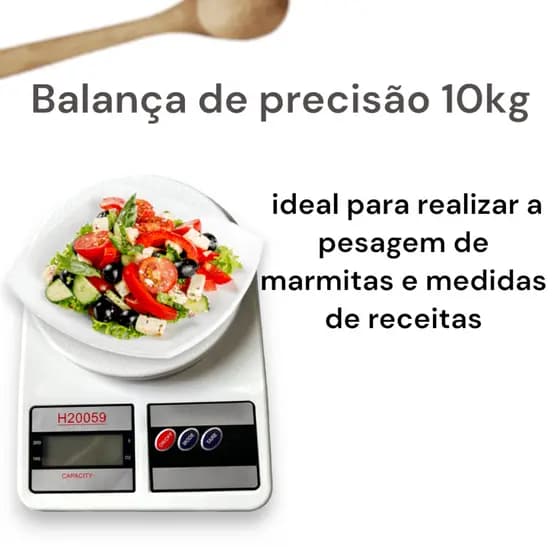 Balança De Cozinha Digital Sf-400 Pesa Até 10kg balança de precisão digital