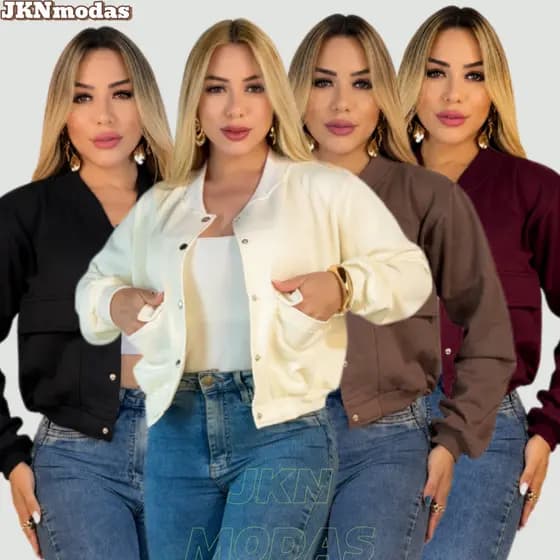 JAQUETA CASUAL, Feminina , CARGO, Moletom Com BOLSO Manga Caída Blogueira Inverno, moda casual ,tendência 2026