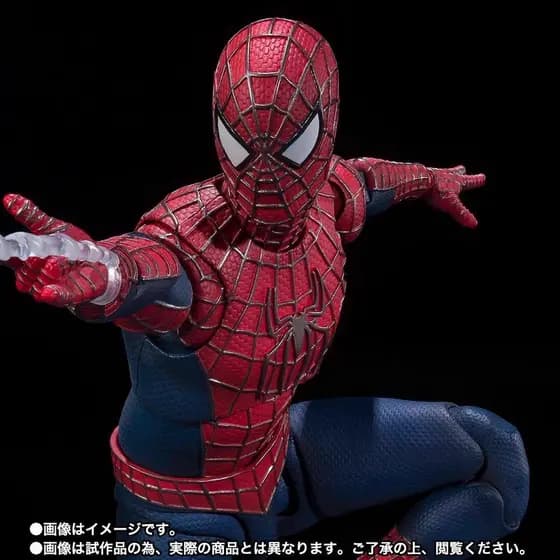 Marvel Avengers 3 SHF Tobey Maguire Homem-Aranha No Way Home Articulado Action Figure Brinquedo Modelo
