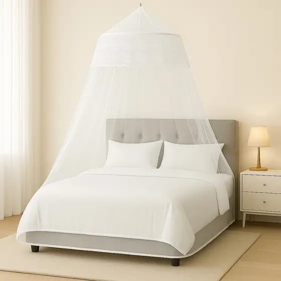 Mosquiteiro Teto Casal Indiano C/ Elastico Promoção