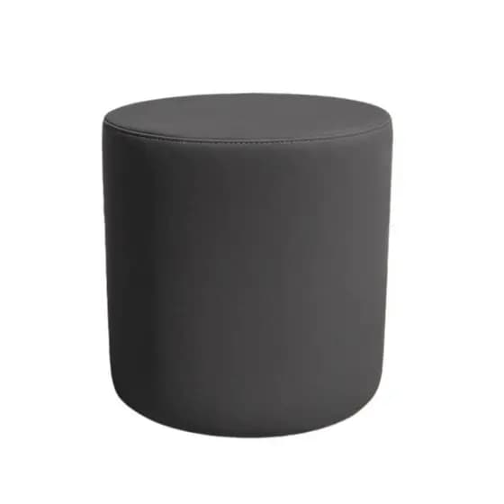 Puff Aton Cilíndrico Decorativo Veludo Sala Salão Recepção Quarto-HS Encantus
