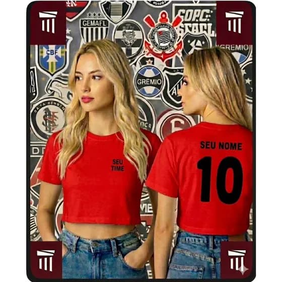 CROPPEDS 100% algodão