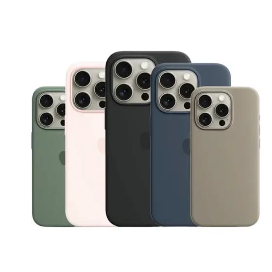 Capa Case Silicone Aveludada Para iPhone 16 Pro e Plus E Max