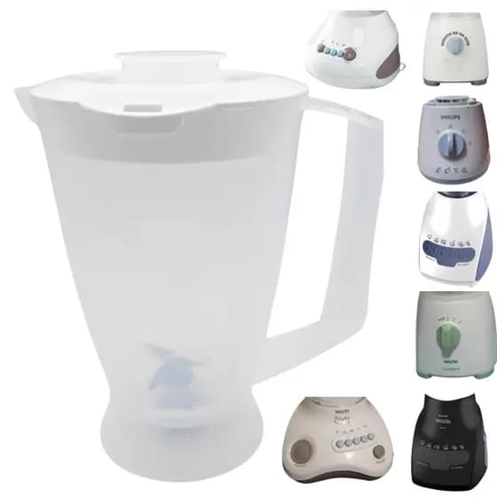 Copo de Liquidificador serve para Walita Liq Faz/ confort/ liq mais RI 2008/ Ri 2009/ 1720/ 1725