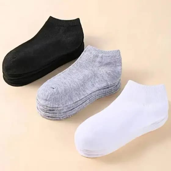 Kit De 3 a 12 Pares De Meias Colegial e Casual Algodão Preço Baixo