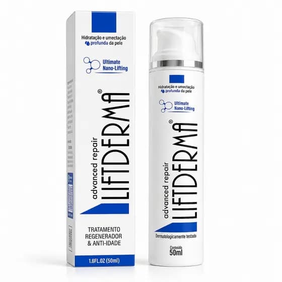 Liftderma Advanced Repair 50ml Creme Facial Efeito Botox Lifting Imediato Nova Fórmula