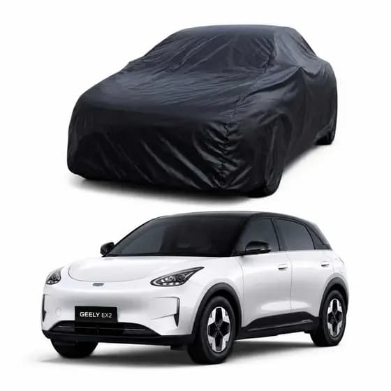 Capa Cobrir Carro Couro Impermeável Forrado Geely Ex2 25/26