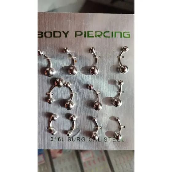 Piercing de Umbigo Body Piercing Piercings Estilosos para Umbigo