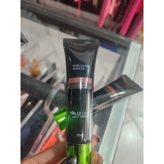 Base Líquida Matte HD Max Love Base Liquida Facial