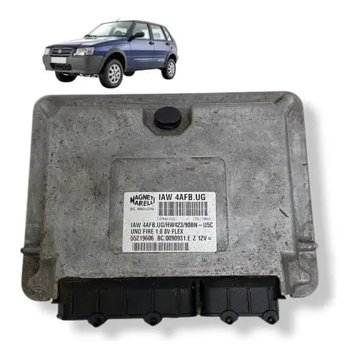 Módulo De Injeção Fiat Uno Mille 2008 Original Usado Iaw4afbug