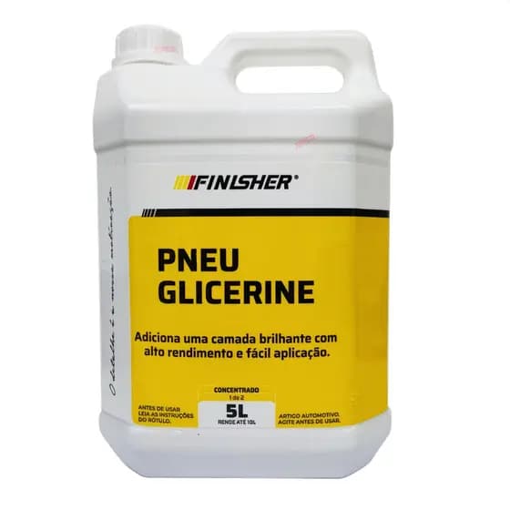 Glicerine Pretinho Para Pneu 5L Finisher