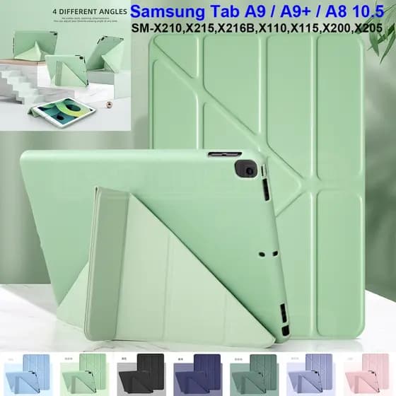 Para Samsung Galaxy Tab A9 8.7" A9+ A9 Plus 11.0" A8 10.5 (2021) SM-X210 X215 X216B X110 X115 X200 X205 Capa Protetora