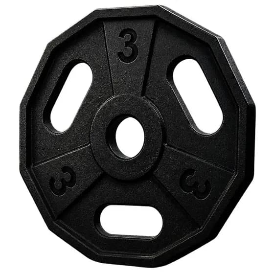 Anilha Ferro Dectagonal - 3 Kg