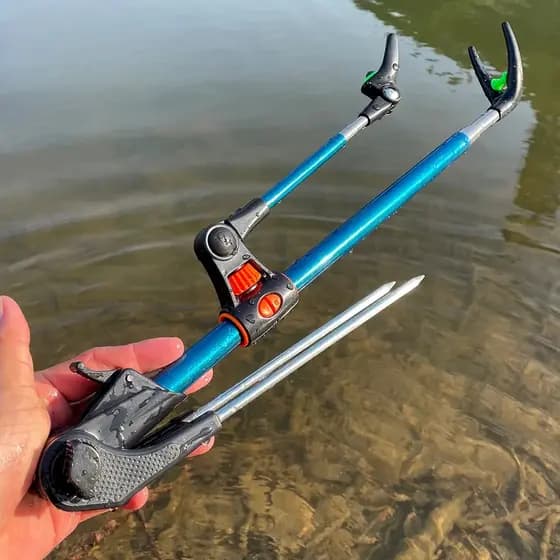 Suporte De Vara ultra light De Pesca pesqueiro Para Peixes tilápia pesca de barranco Aço Inoxidável Ajustável 360 Graus
