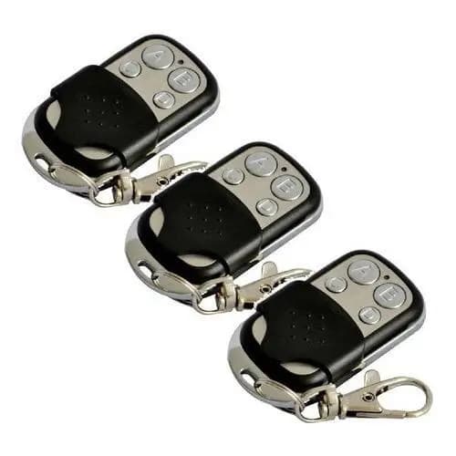 Controles remoto para portão eletronico 433Mhz alarme e garagem 4 teclas não cl0na Rossi e Peccinin