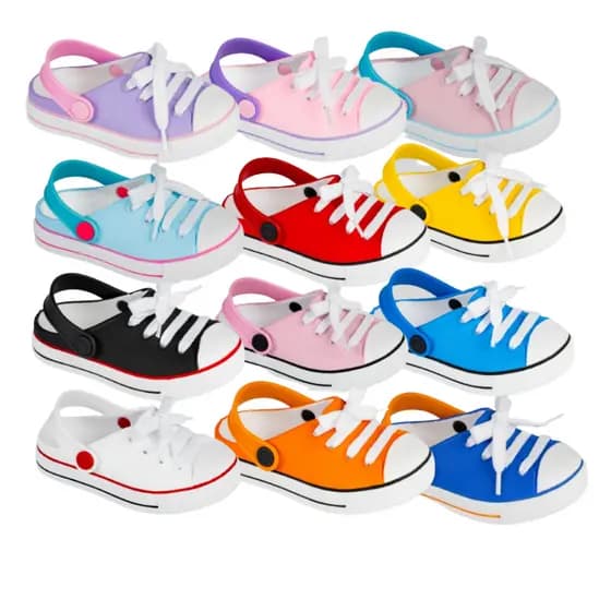 Kit 2 Babuche Infantil Papete Casual Confortavel Menina e Menino