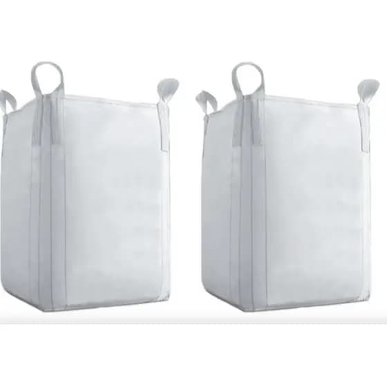 2 Unidades de Saco Big Bag Resistente Base Fechada Boca Aberta 1000kg C1