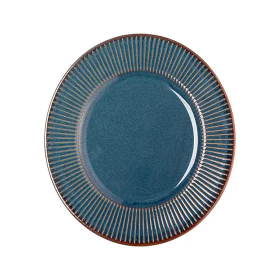 Prato para Sobremesa de Cerâmica Linear 20cm - Lyor