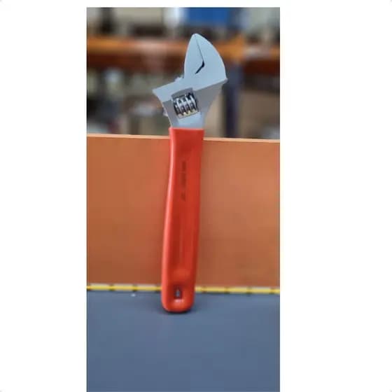Chave Ajustável 10” Isolada MLV Chave Inglesa Profissional com Cabo de Segurança