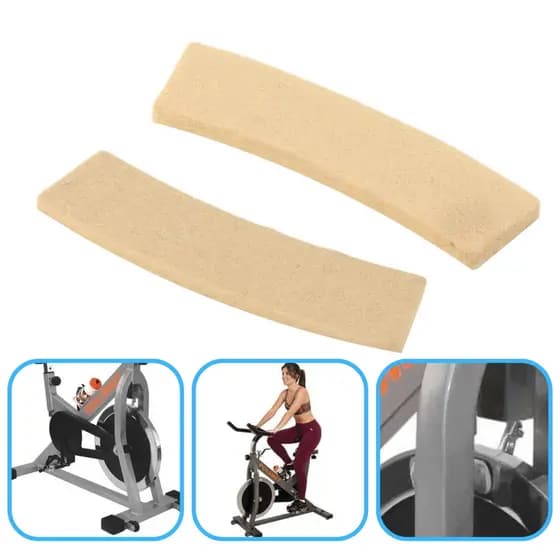 Kit 2 Pastilha De Freio Para BiKe Spinning Indoor