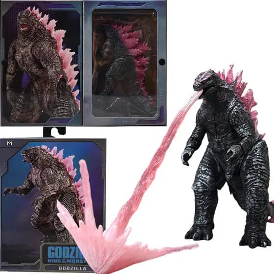 NECA Godzilla 2024 Rre Vs Kong O Novo Modelo de Ação Articulado Empire Figura VDIG