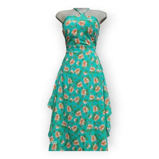 VESTIDO LONGO FEMININO COM BOJO E FORRO NO TECIDO DUNA , TECIDO MEGA COMFORTAVEL E FRESCO