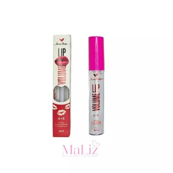 Gloss Lip Volume Aumenta Lábios - Amar Make- Ácido Hialurônico Vitamina E