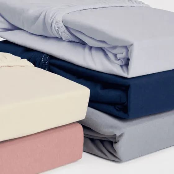 Kit Lençol e Fronha 100% Algodão Fio 30/01 Cama Solteiro Casal Queen Macio Premium com Elástico