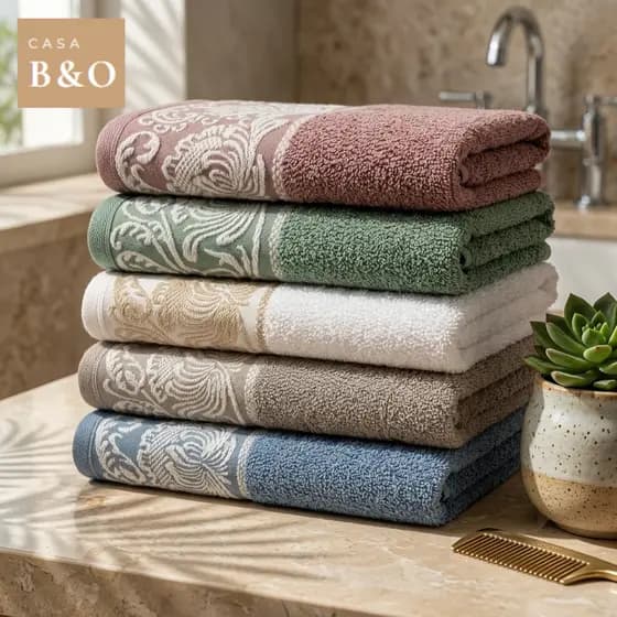 Toalha de Banho e Rosto 100% Algodão Felpuda Macia Excelente Absorção Elegante Corttex 450g m²