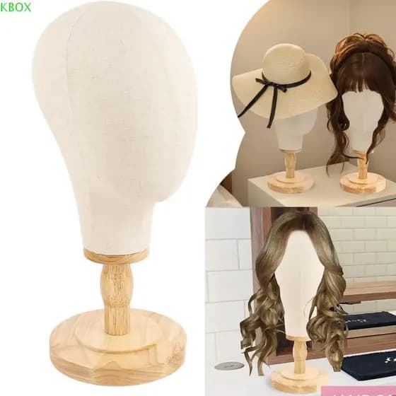 Suportes De Cabeça De Peruca KBOX , Modelo Removível Estável Durável Portátil , Rack De Exibição De Chapéu