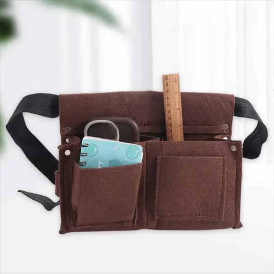 Kit De Ferramentas De Cinto , Bolsa De Cintura De Ferramenta Resistente Ao Desgaste De Grande Capacidade Unhas De
