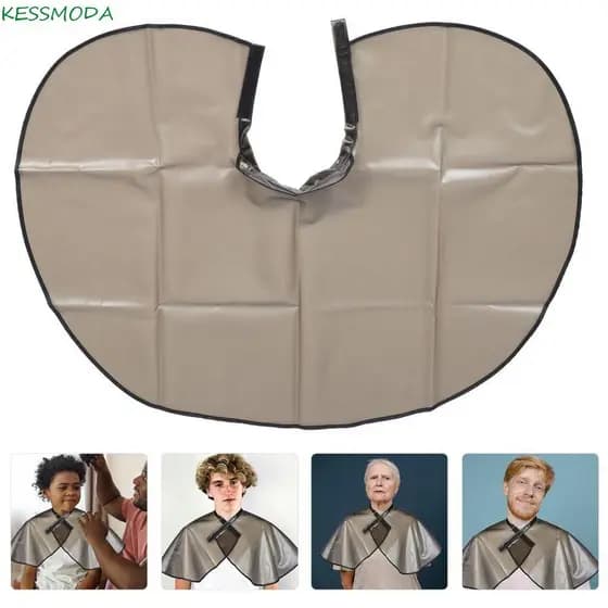 Capa De Cabeleireiro Para Salão De Beleza Kesselmanmoda , Grande Corte De Cabelo Resistente A Óleo , Xale Reutilizável M