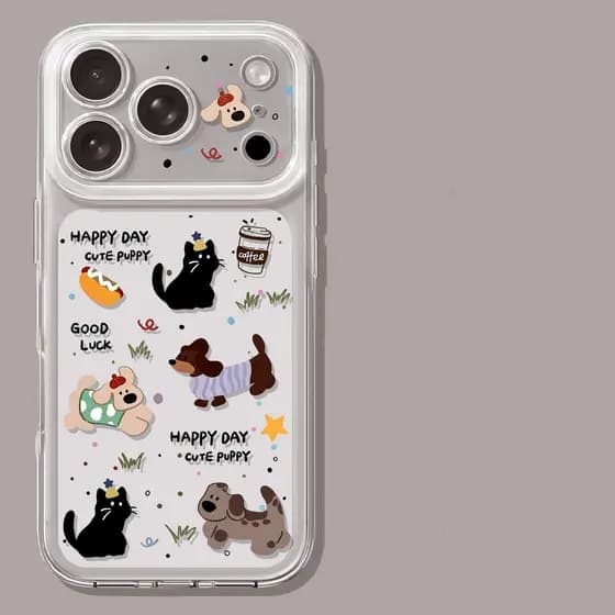 Filhote de cachorro de grama adequado para Apple 17 capa de telefone Premium iPhone17promax novo estilo 15 exclusivo 14