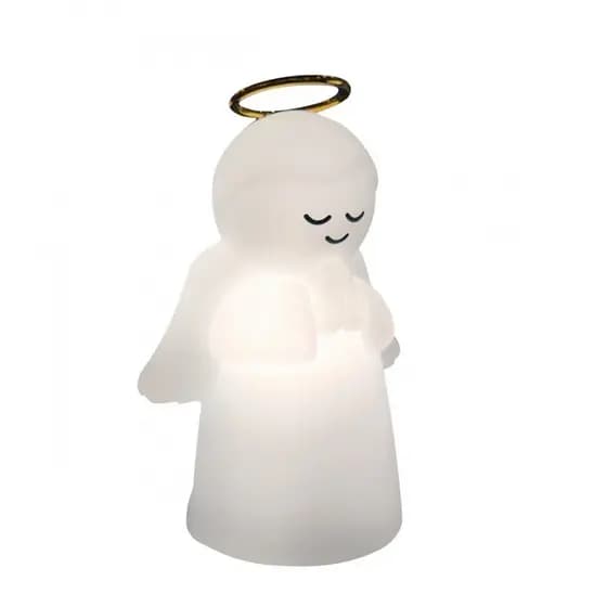 Luminária Abajur de Mesa Anjo da Guarda.