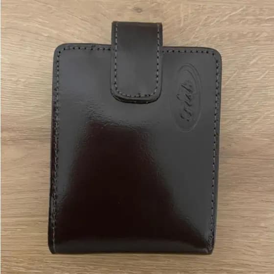 Carteira Masculina Couro Legítimo Compacta Cartões CNH