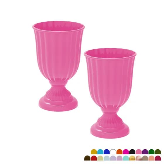 Kit 2 Vasos Dubai Pequeno Festas Chá Revelação Batizados