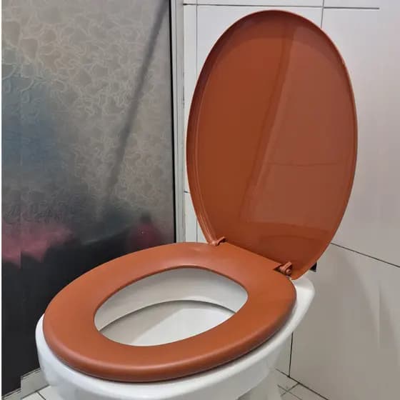 Assento sanitário universal reforçado, confortável, durável e de alta qualidade, varias cores