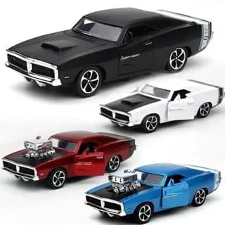 Miniatura Dodge Charger Fast & Furious Veloses e Furiosos - Escala 1:24 - Metal